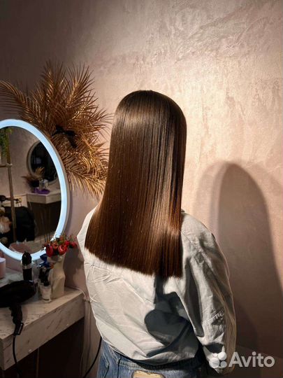 Кератиновое выпрямление, кератин ботокс волос
