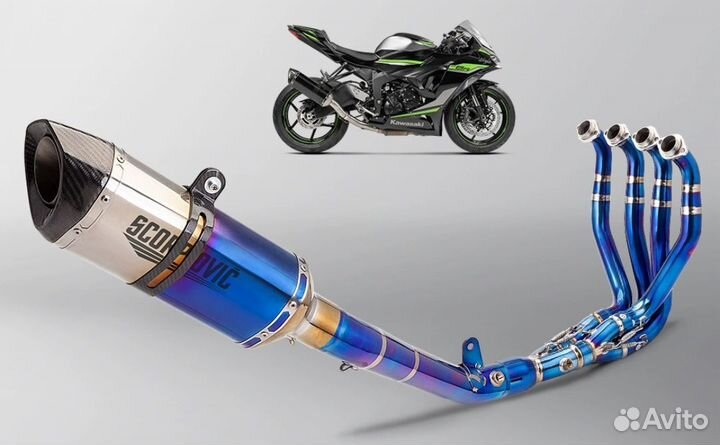 Выпускная система Kawasaki ZX-6R (09-21)