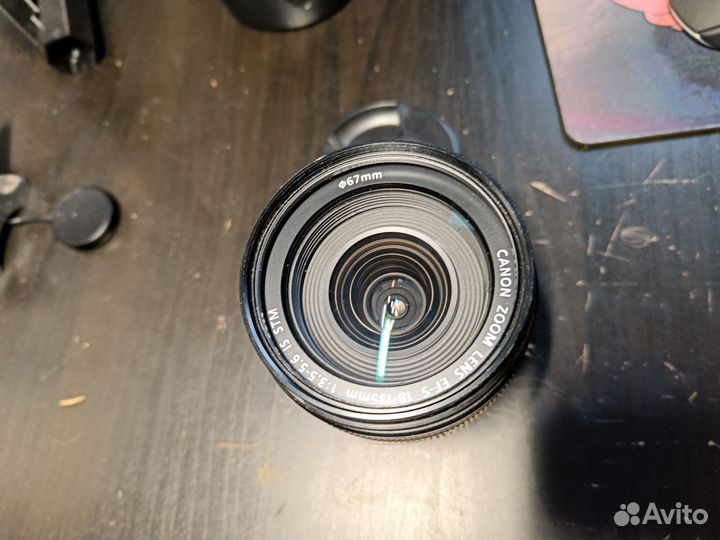 Объектив canon 18-135 STM
