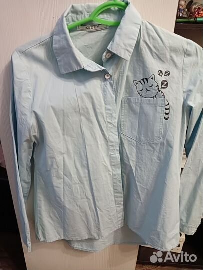 Рубашка школьная