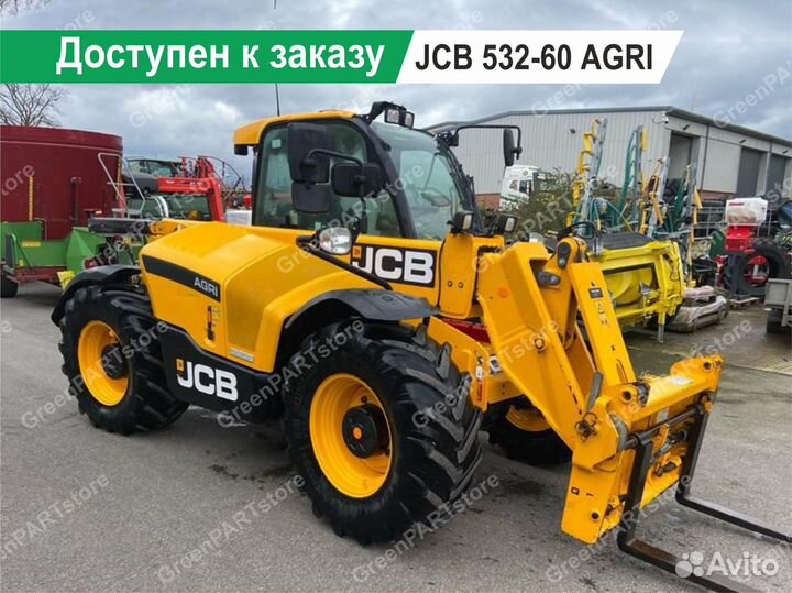 Телескопический погрузчик JCB 532-60 Agri, 2022