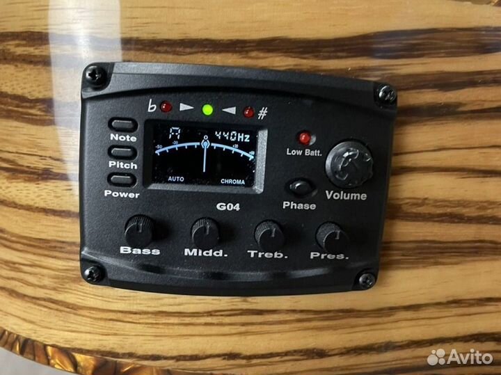 Гитара электроакустическая Martinez W-124BC N