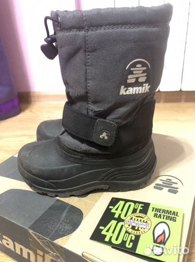 Сапоги kamik 28 р