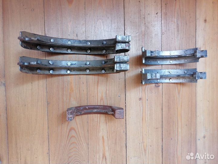 Колодки тормозные иж56, мопед СССР