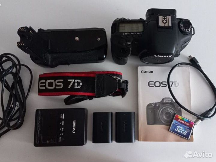 Бронь Зеркальный фотоаппарат canon 7d