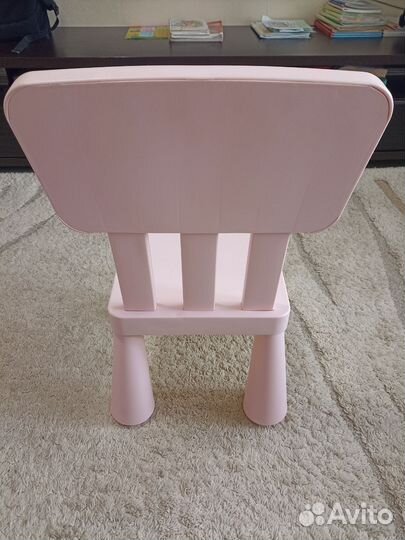Детский стол и стул IKEA