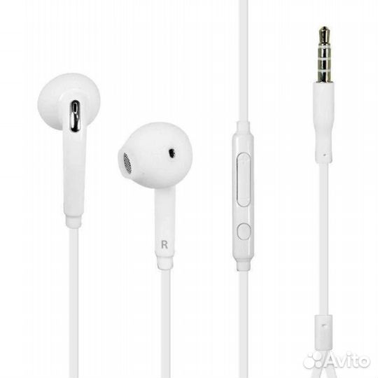 Гарнитура (Наушники) Samsung S7 (Белые)