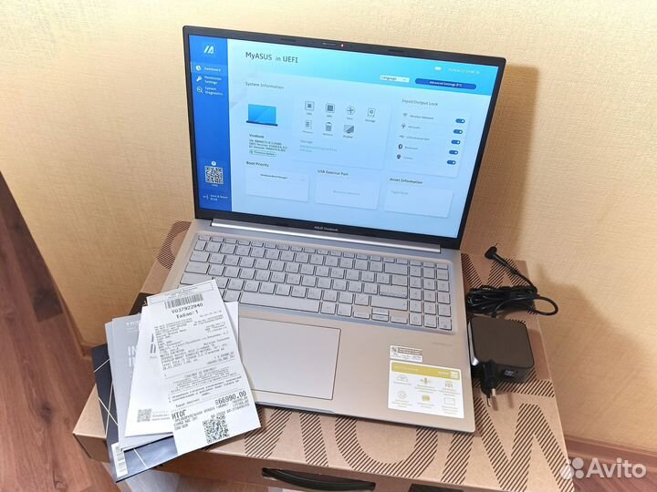 Новый ноутбук Аsus VivoBook X1605ZA 16