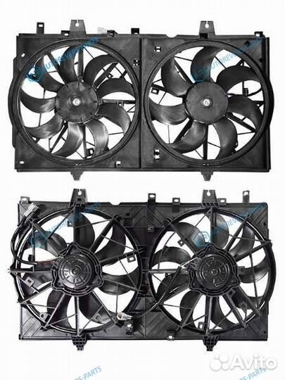 ST-DT66-201-0 Диффузор радиатора в сборе nissan X