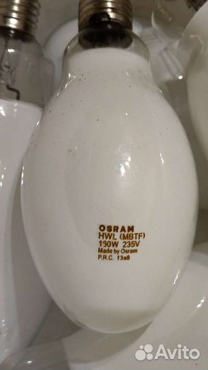 Лампы освещения дрв-160, дрв-250, 5 шт