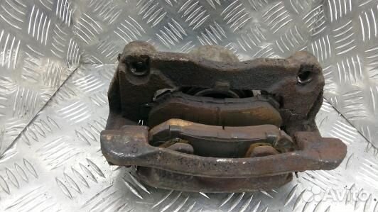 Суппорт тормозной передний левый nissan qashqai J1