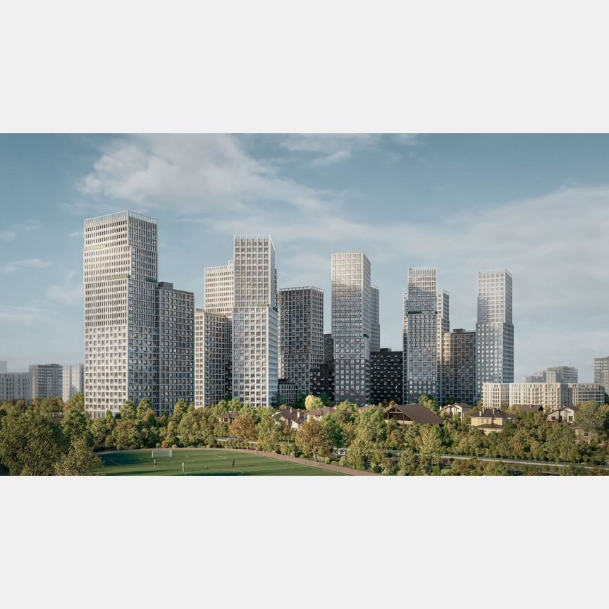 1-к. квартира, 45,8 м², 13/27 эт.