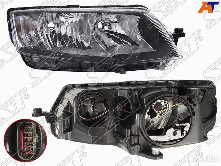 Фара skoda octavia