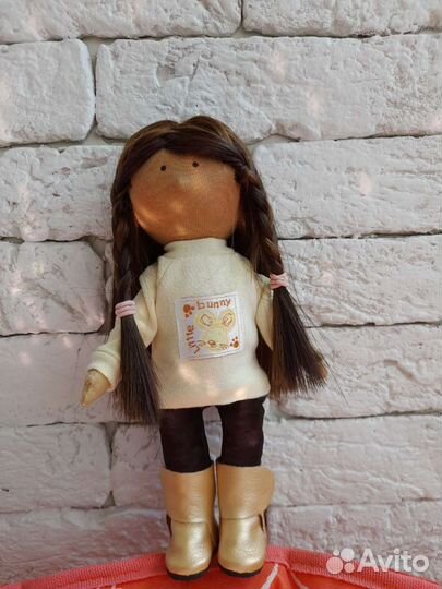 Кукла игровая текстильная