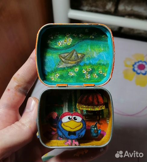 Коробочка scandic сз смешариком, кар карыч