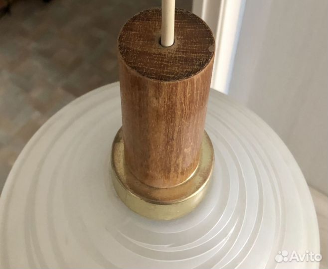 Винтажная люстра ГДР Диаметр 45, высота 95 (см)