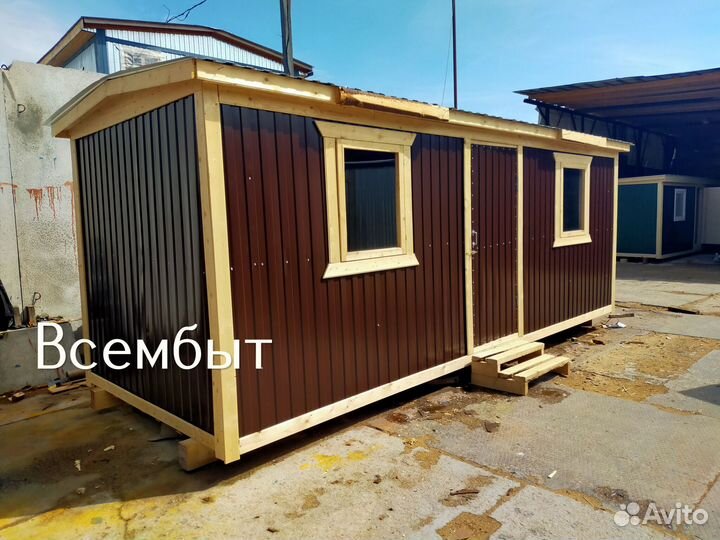 Бытовка 6x2.5 зимняя