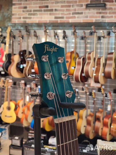 Акустическая гитара Flight D-155C MAH BL