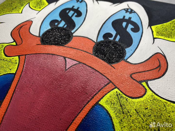 Картина «Скрудж Макдак» на подарок