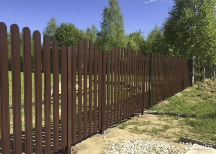 Евроштакетник для забора