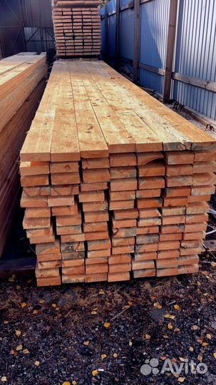 Доска обрезная 50х100х6000мм с доставкой