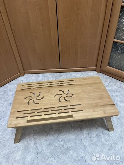 Поднос-столик для ноутбука, бамбук