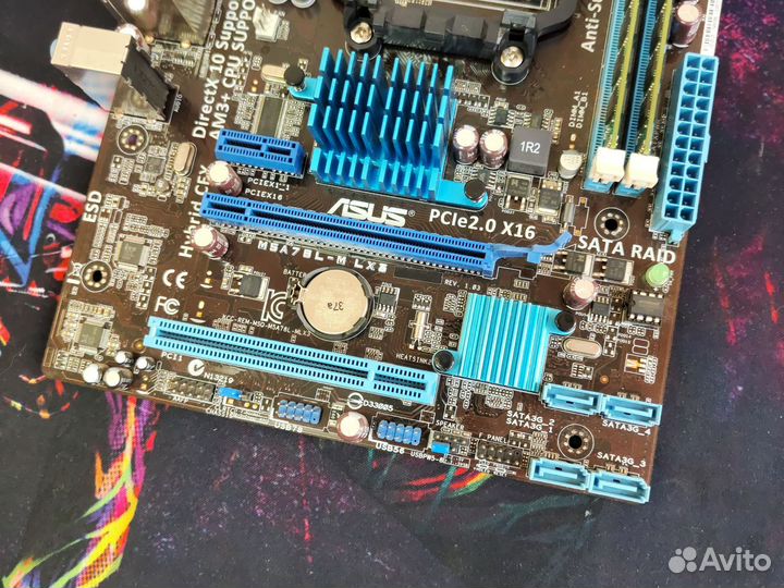 Asus M5A78L-M + FX 4100 + 4gb