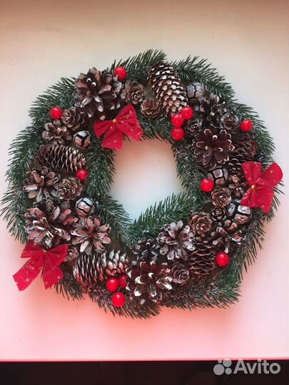 Новогодний рождественский венок