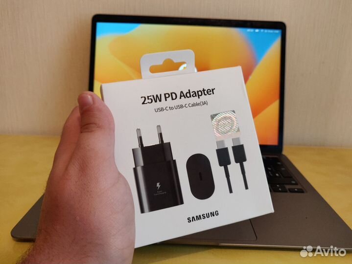 Зарядное устройство samsung Type-C