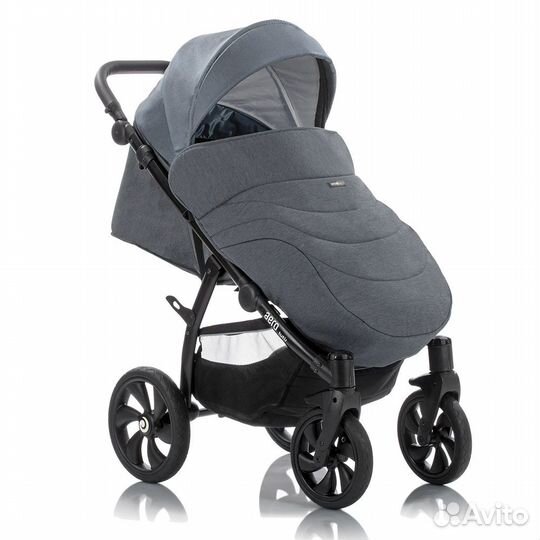 Прогулочная коляска Tutis Aero серая