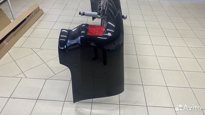 Бампер задний Toyota land cruiser 200 дорест