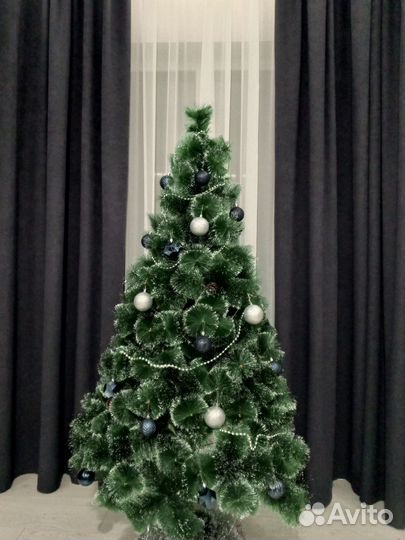 Елка искусственная 180 б/у