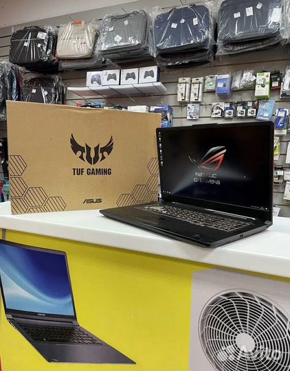 Игровой ноутбук asus Ryzen 5 4600H+GTX 1650 (4Gb)