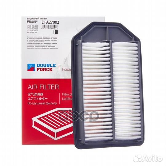 Фильтр воздушный DFA27002 double force