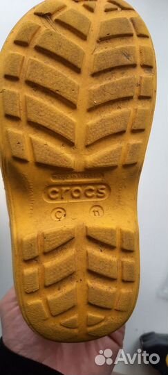 Детские резиновые сапоги crocs с11