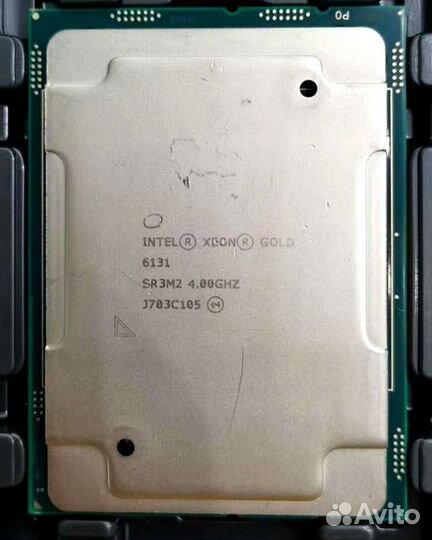 Xeon Gold 6131 8 ядер 4.0-4.2Ghz 25mb 205w