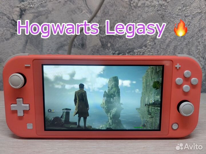 Nintendo switch lite прошитая 128 gb