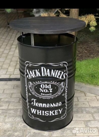 Бочка стол мебель из бочек