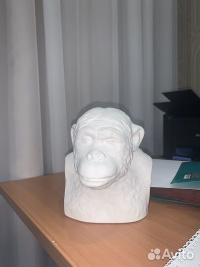 Бюст / скульптура обезьяны