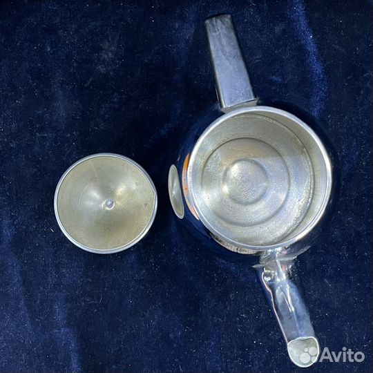 Кофейник Чайник заварочный мнц Мельхиор СССР