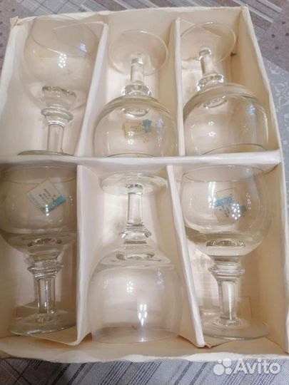 Бокалы 6шт