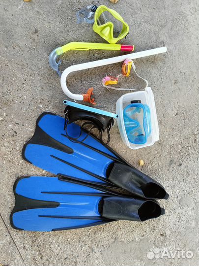 Ласты, маска, трубка
