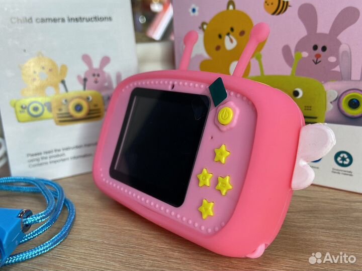 Детский фотоаппарат пчёлка (новый, гарантия)