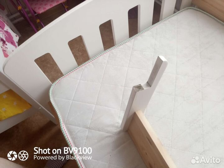 Детская кровать 160 на 80 с матрасом