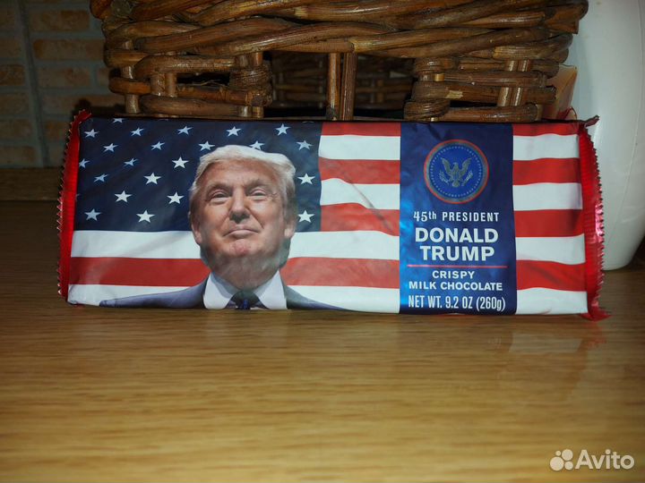 Шоколад с инаугурации трампа президента америки