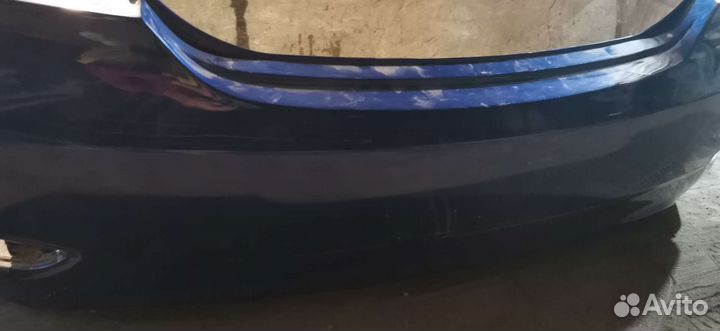 Задний бампер hyundai Solaris 2011