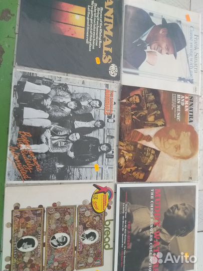 Пластинки виниловые