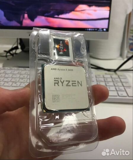 Процессор Amd ryzen 5 2600 (+ термопаста )