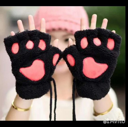 Перчатки женские без пальцев