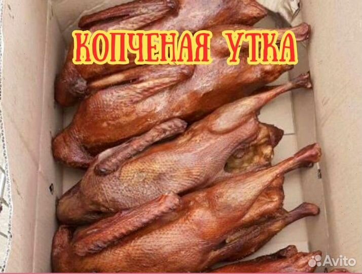 Утка копченая
